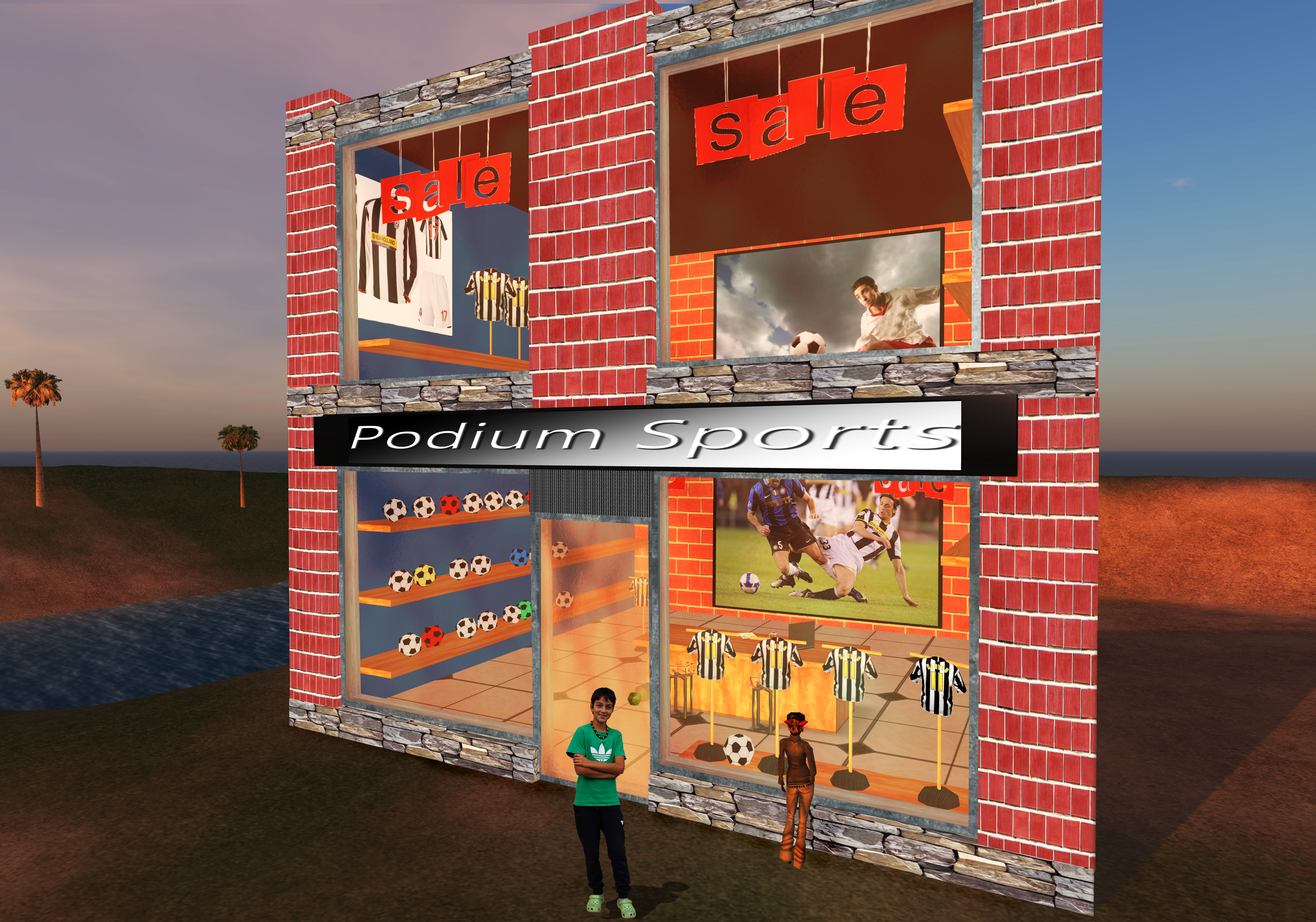 Mateo's Podium Sports Building Finished